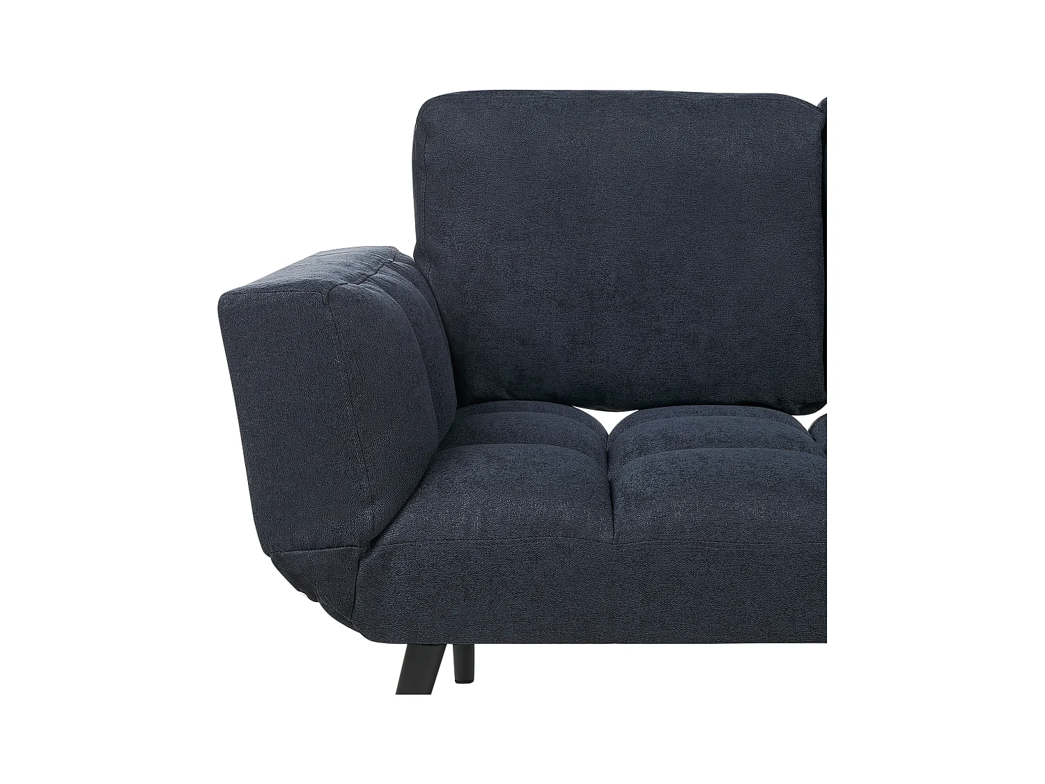 Schlafsofa BREKKE Stoff Dunkelblau 2-Sitzer