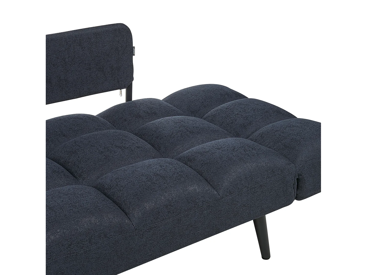 Divano letto BREKKE Tessuto Blu scuro 2 posti