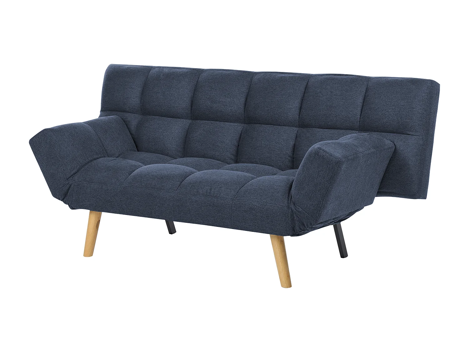 Canapé-lit INGARO Tissu Bleu marine 2 places
