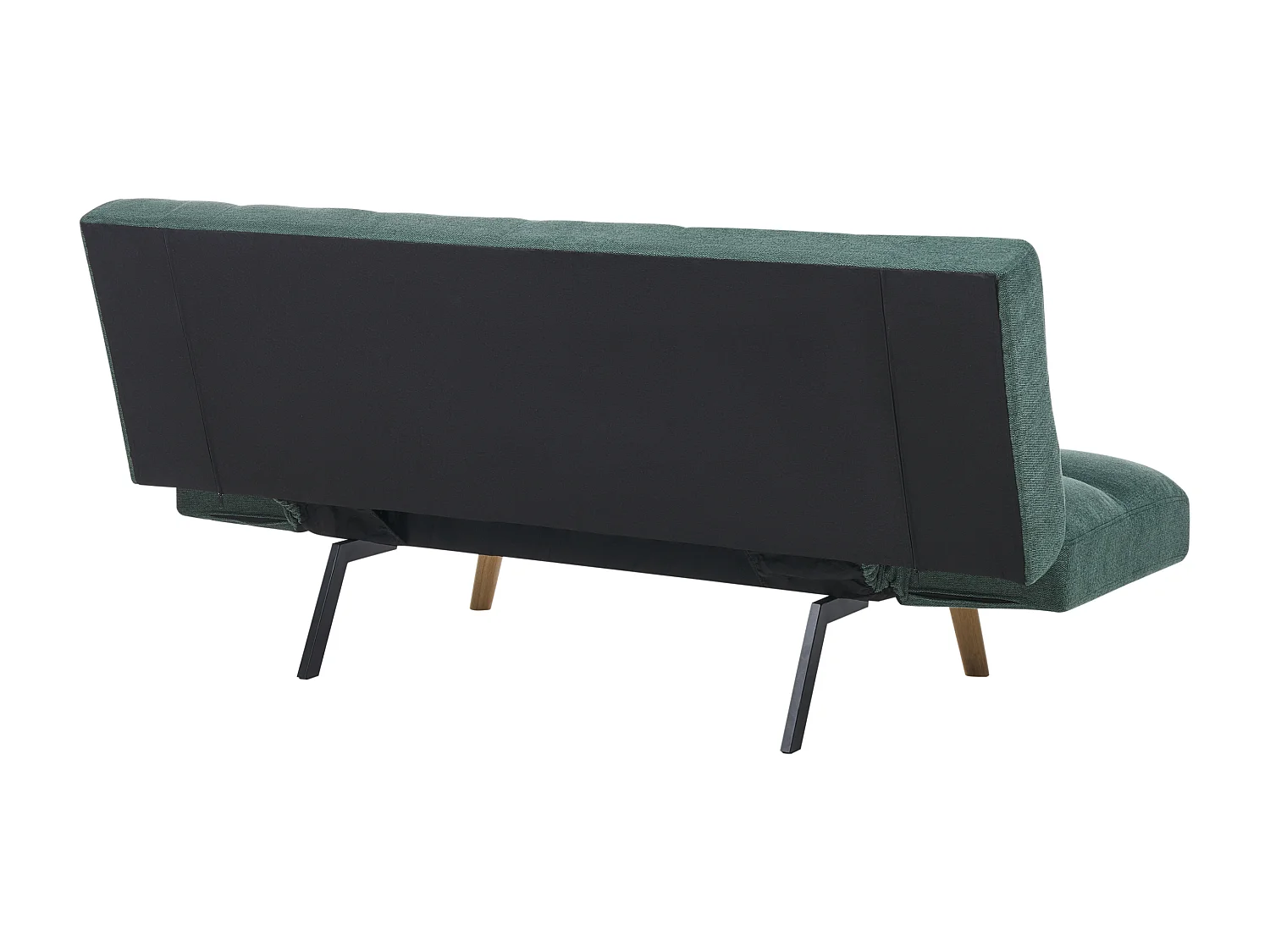 Canapé-lit 2 places INGARO Tissu Vert foncé