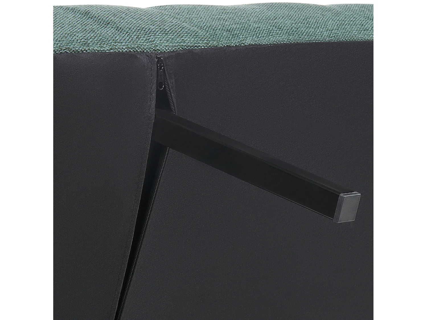 Canapé-lit 2 places INGARO Tissu Vert foncé