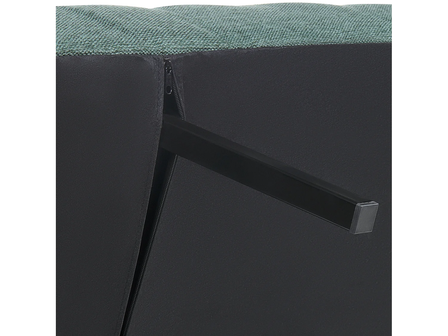 Canapé-lit 2 places INGARO Tissu Vert foncé