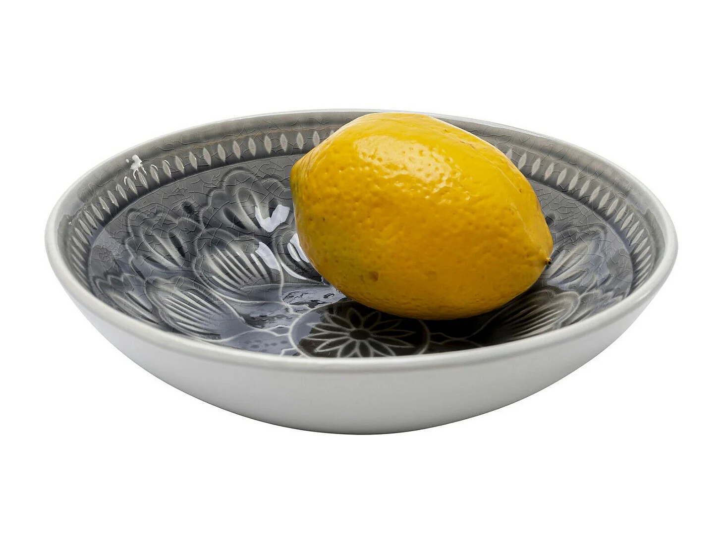 Bol Sicilia Mandala gris Ø18