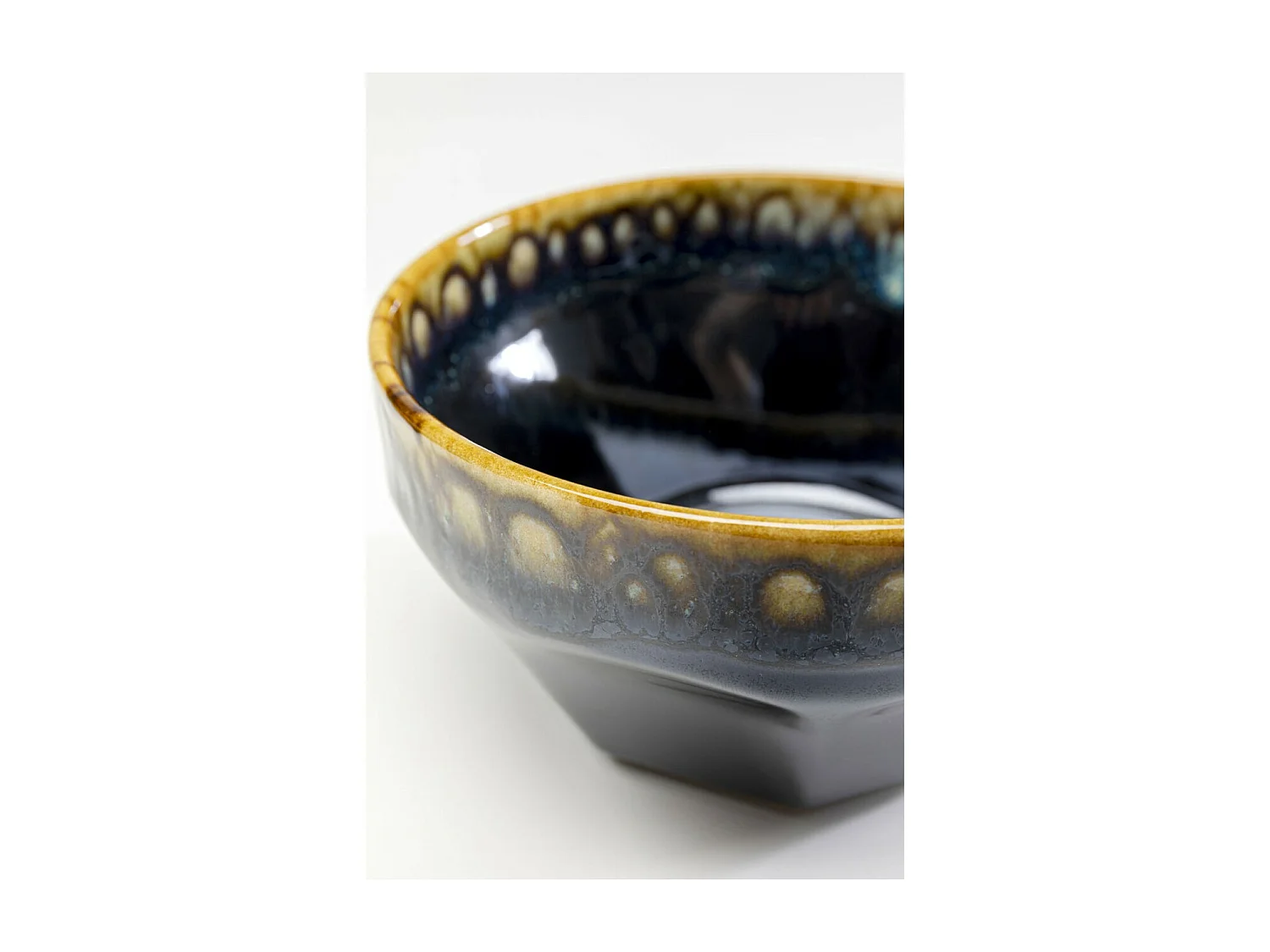 Ciotola cereali Lio blu scuro Ø15cm