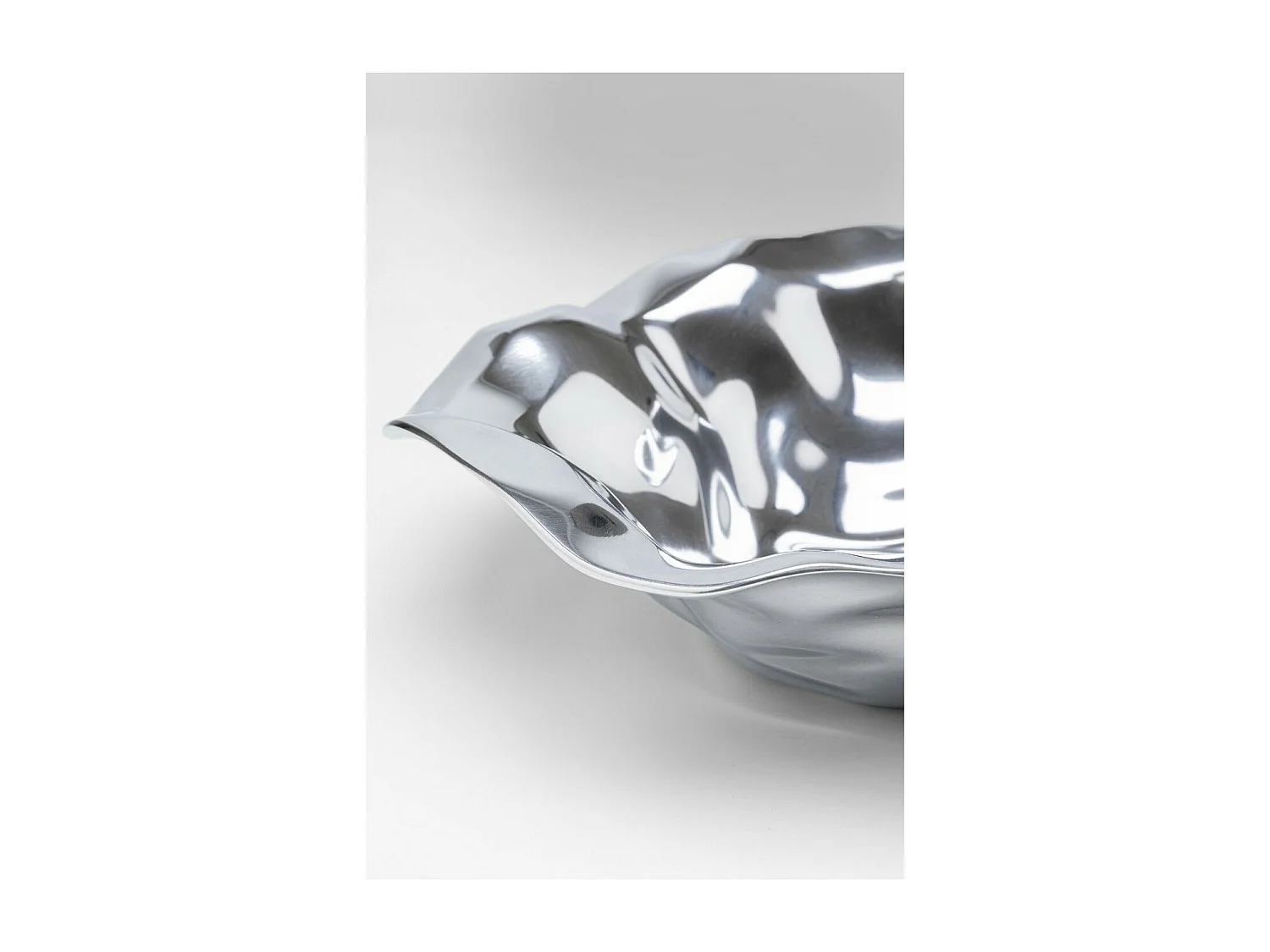 Coupe décorative Jade argenté Ø30cm