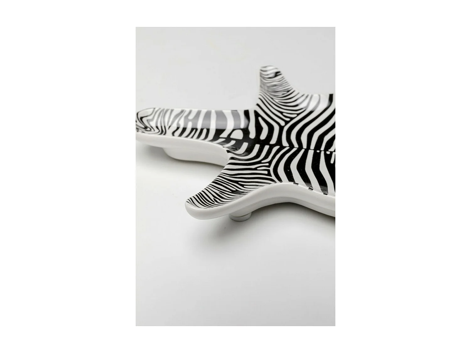 Coupe décorative Zebra 21x15cm