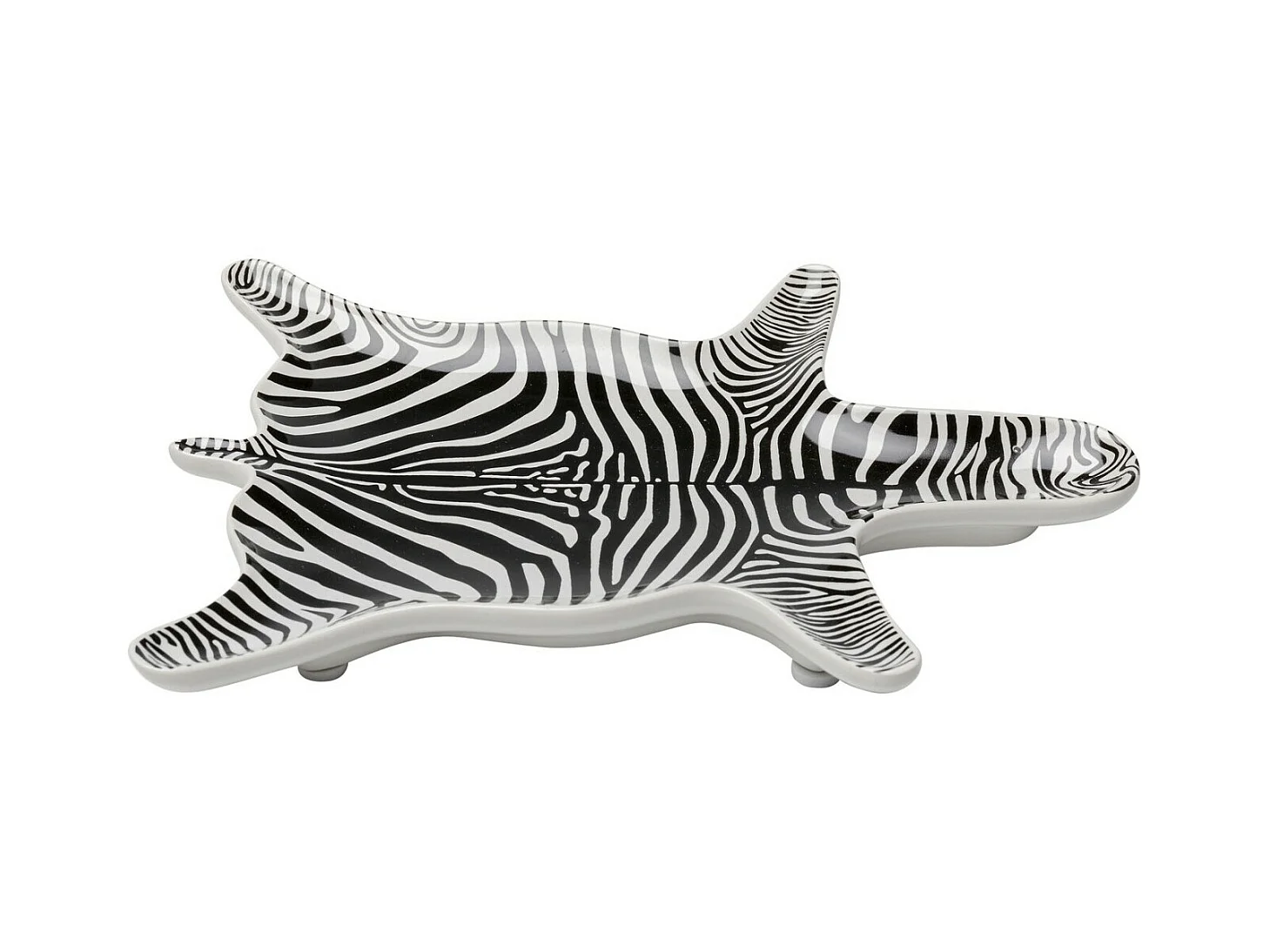 Deko Schale Zebra 21x15cm