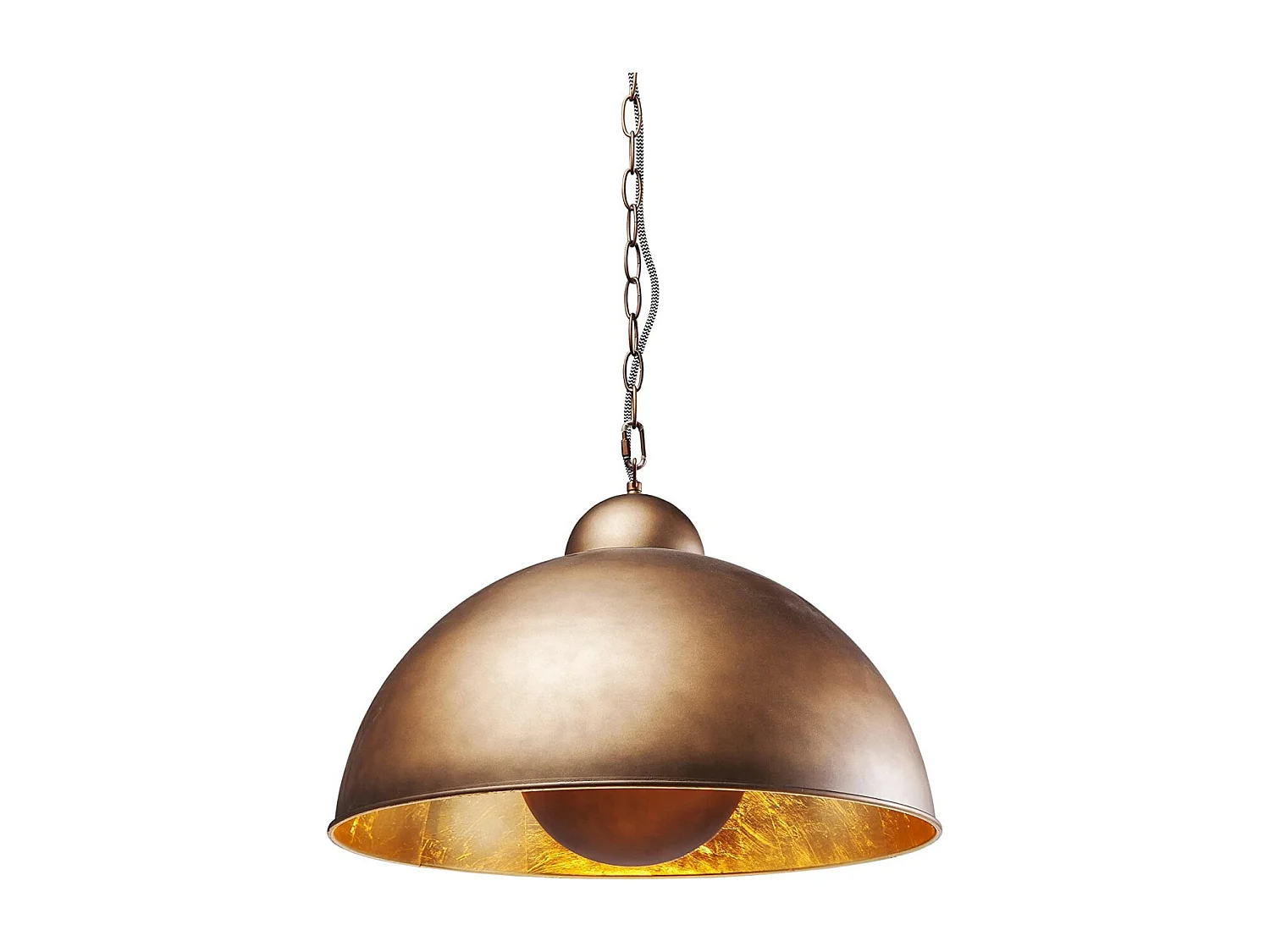 Dottore Lampe suspendue cuivre