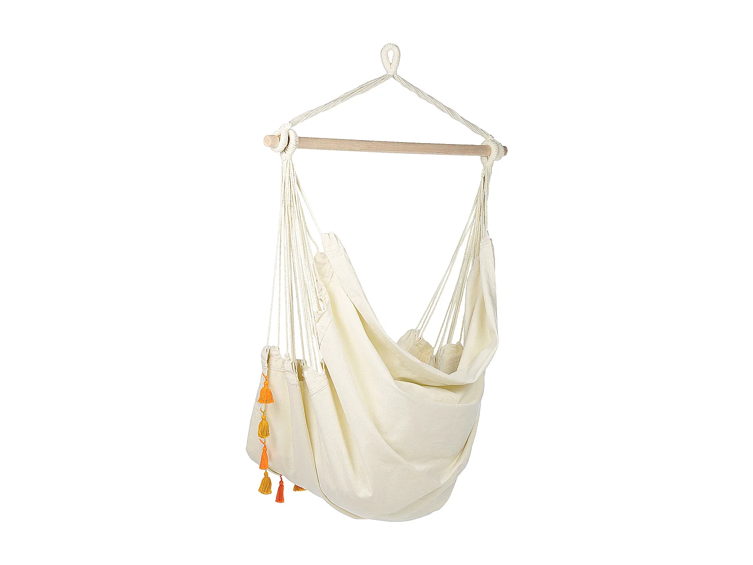 Silla colgante VARENA Algodón Naranja