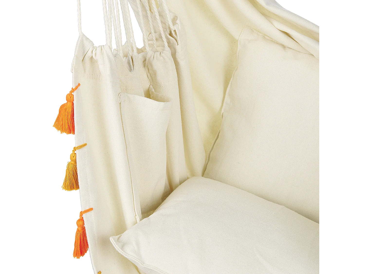 Silla colgante VARENA Algodón Naranja