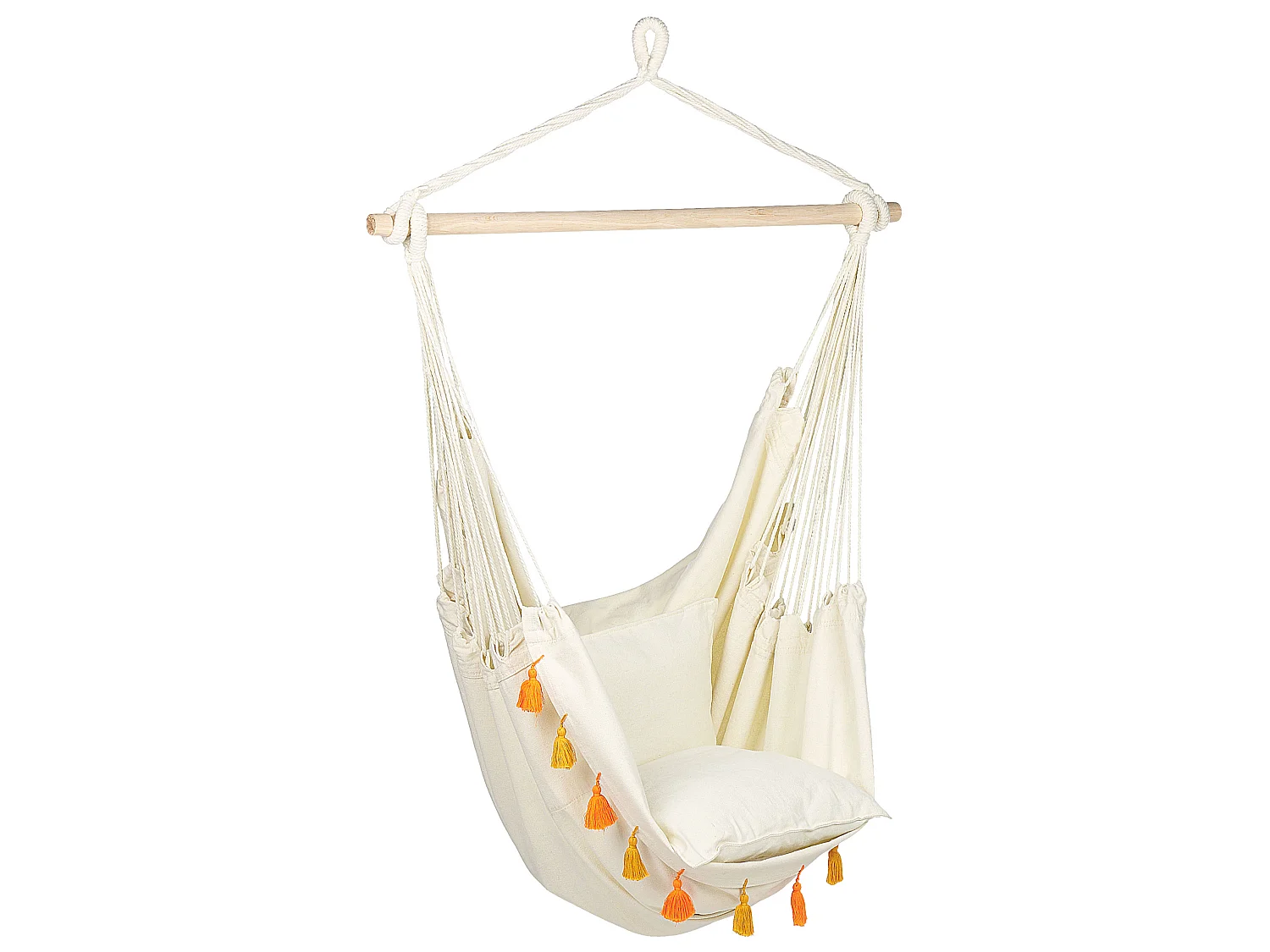 Silla colgante VARENA Algodón Naranja
