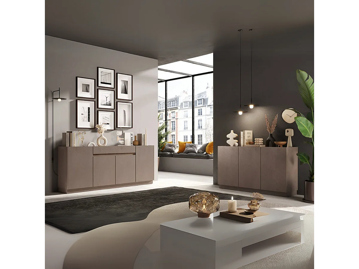 Buffet 4 deuren 1 lade Utopia - L205 cm