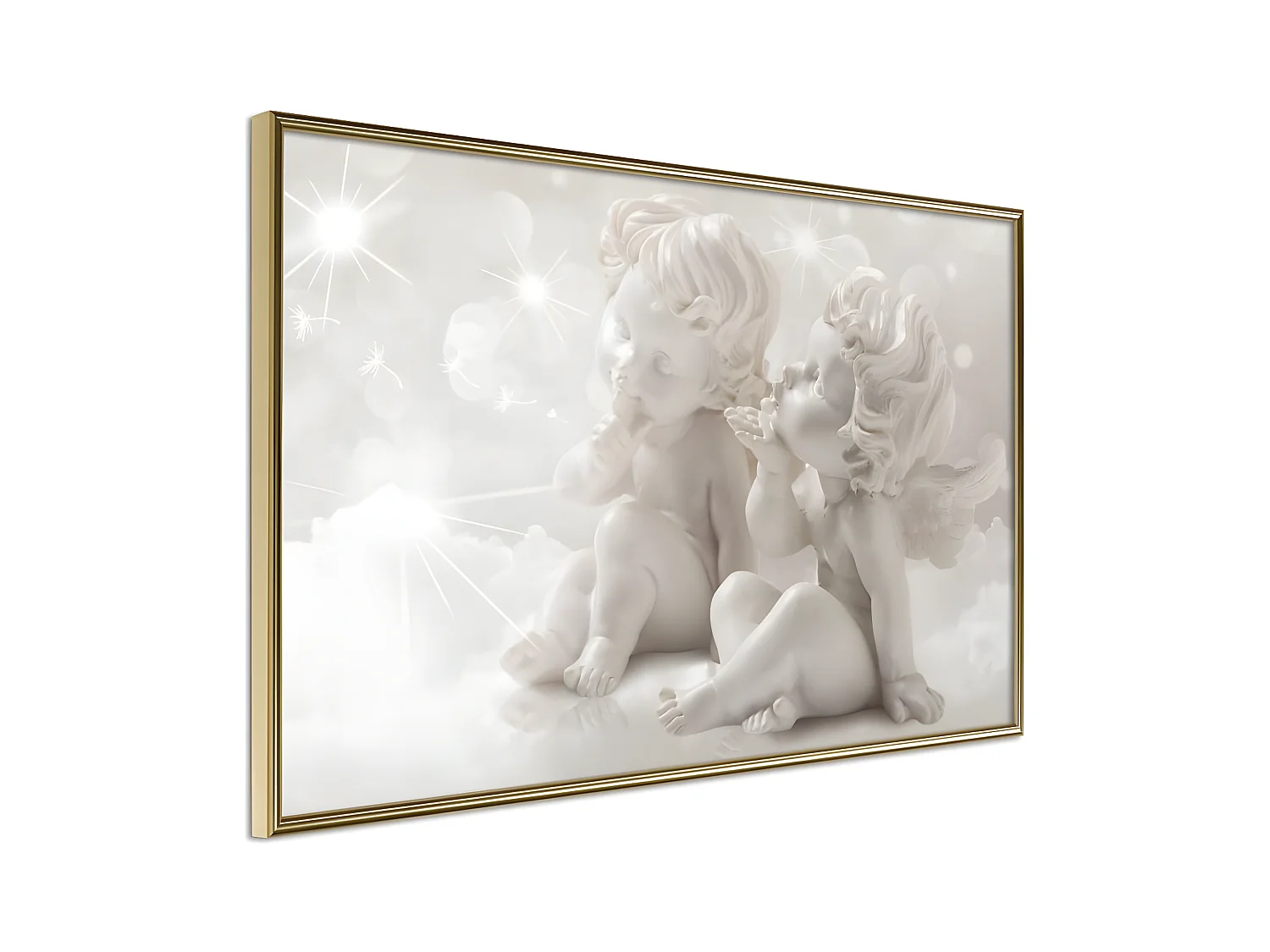 Affiche Murale Encadrée "Innocence" 90 x 60 cm Or