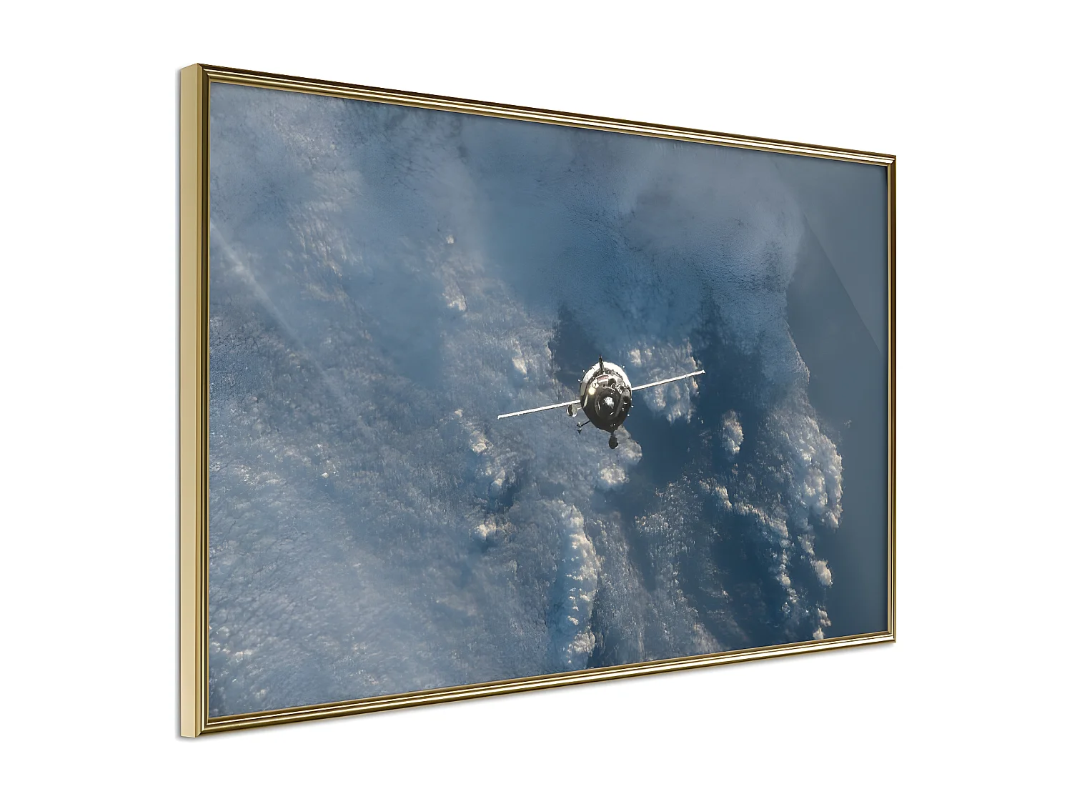 Affiche Murale Encadrée "Farewell" 30 x 20 cm Or