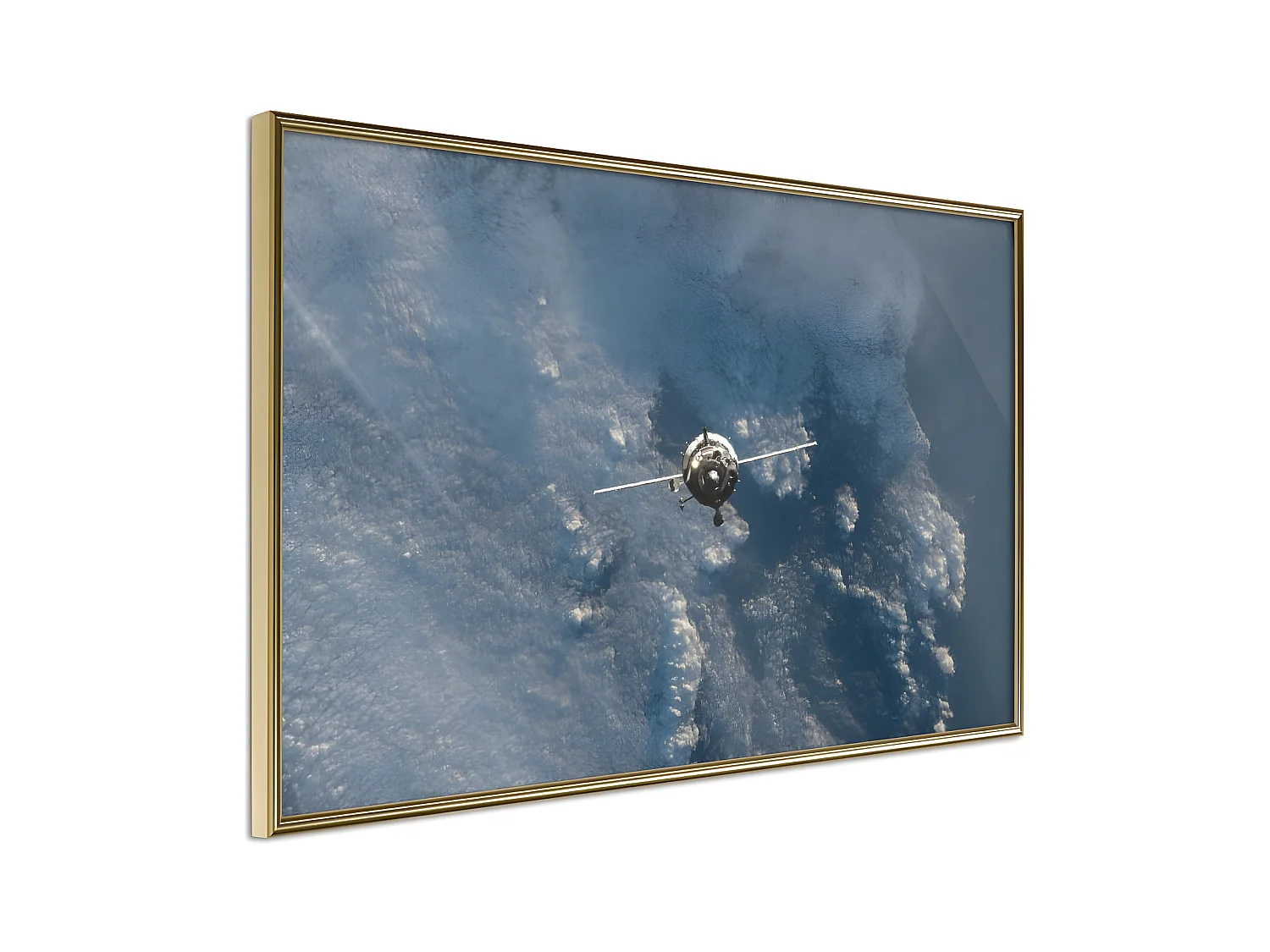 Affiche Murale Encadrée "Farewell" 30 x 20 cm Or