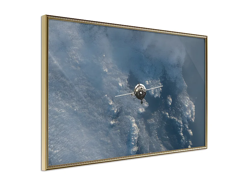 Affiche Murale Encadrée "Farewell" 30 x 20 cm Or