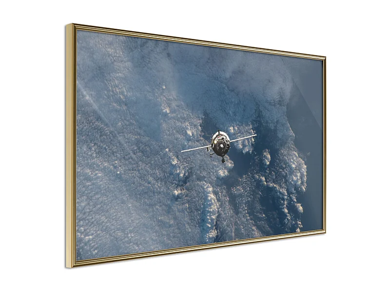 Affiche Murale Encadrée "Farewell" 30 x 20 cm Or