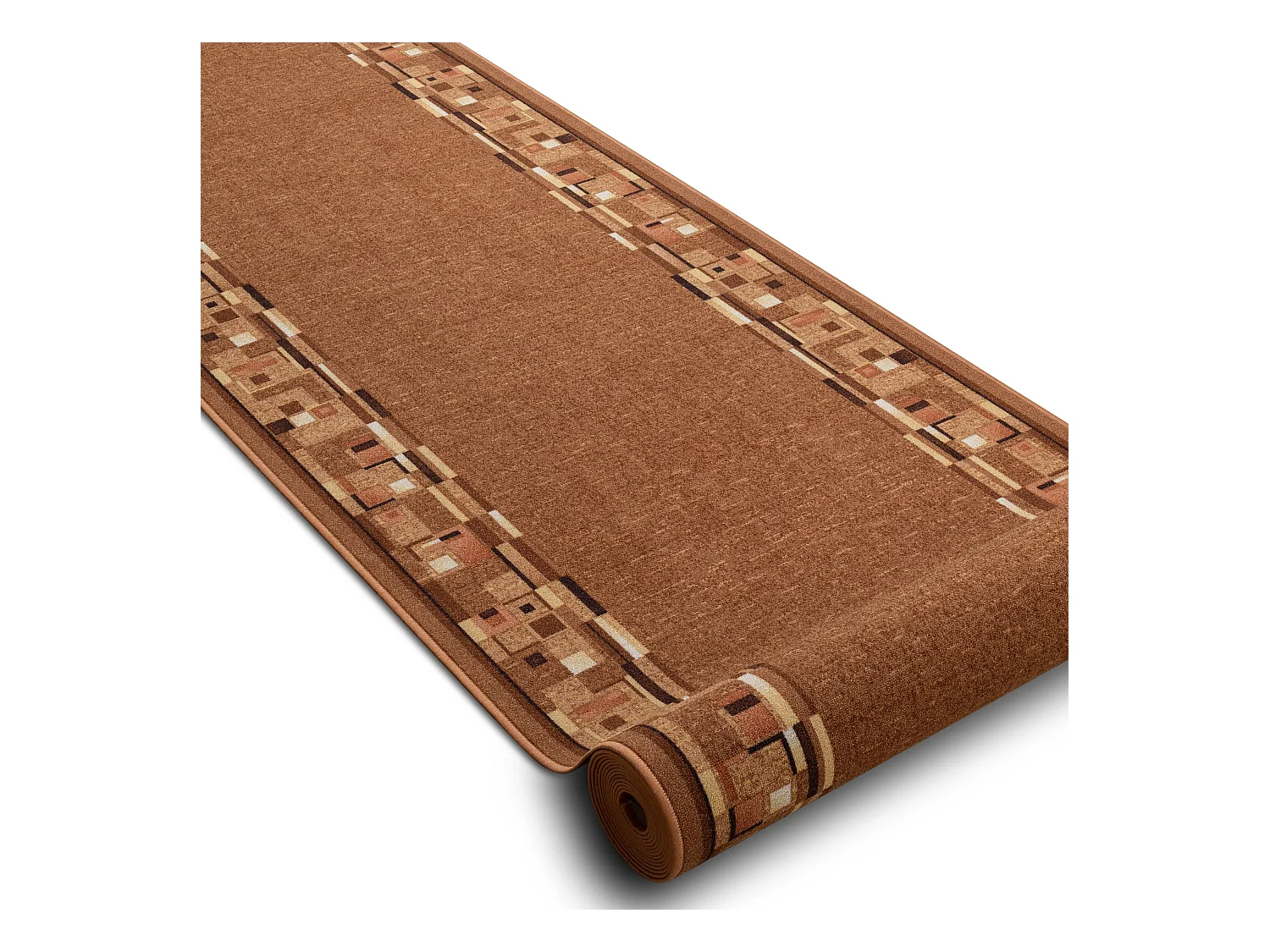Gegummeerde bestrating BOMBAY donker beige 100x650 cm
