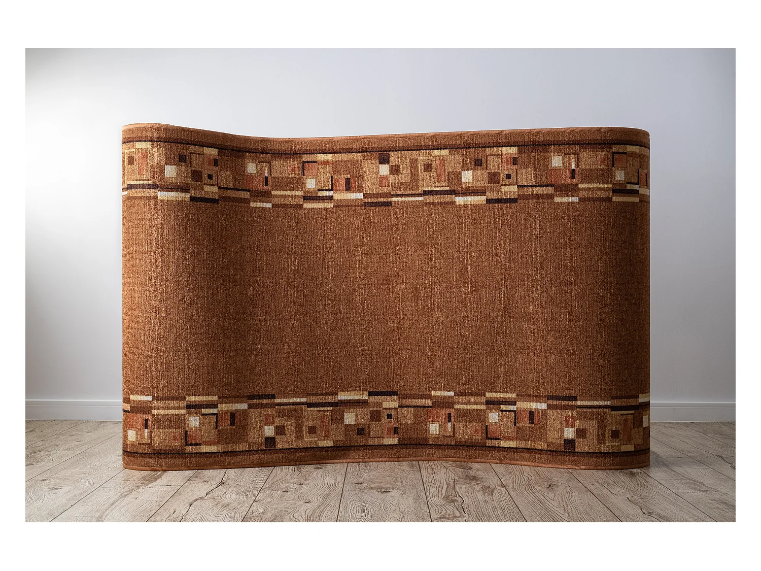 Gegummeerde bestrating BOMBAY donker beige 100x650 cm