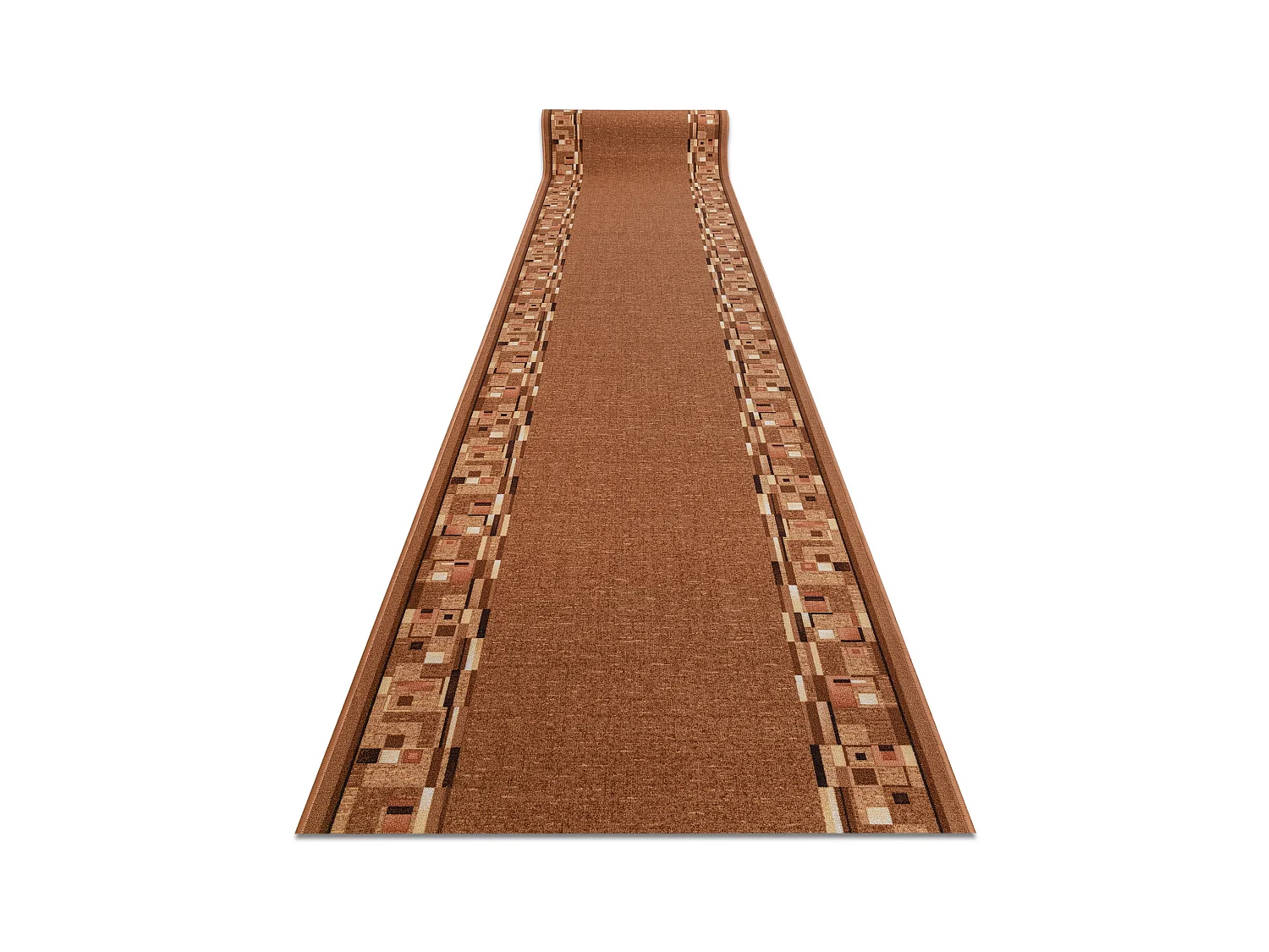 TAPIS DE COULOIR ANTIDÉRAPANT BOMBAY Beige foncé 80x600 cm