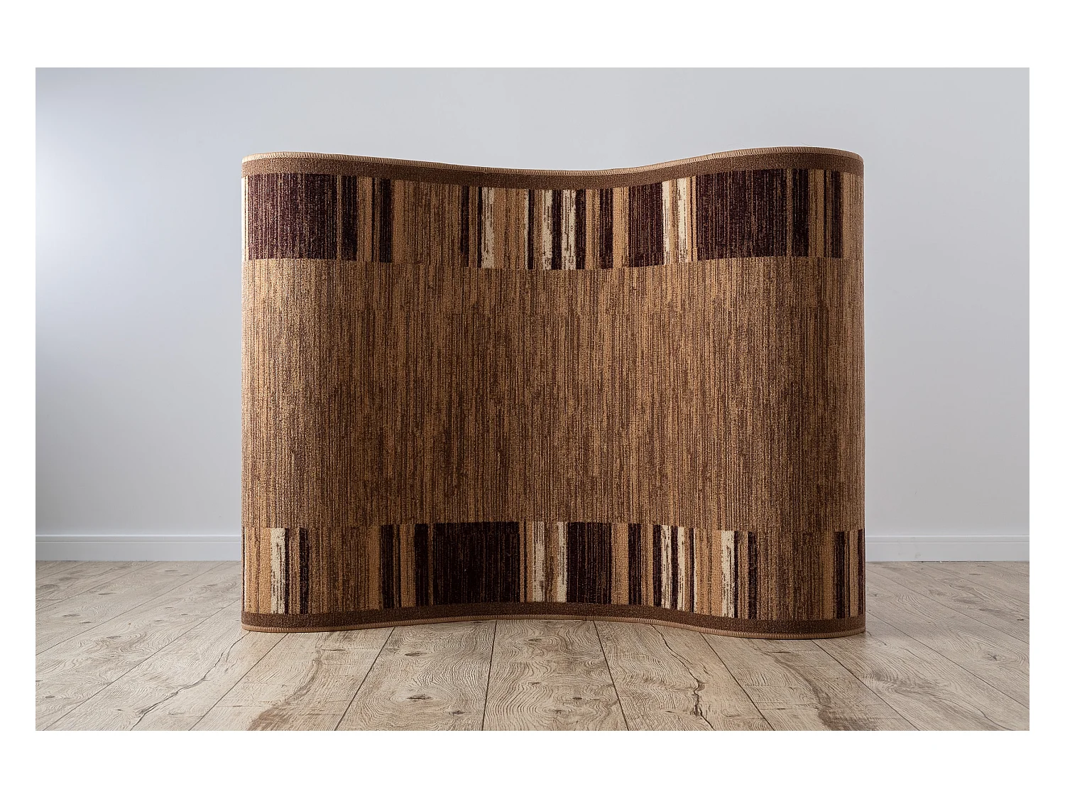 Vloerbekleding met rubber bekleed ADAGIO beige , szerokość 100x200 cm