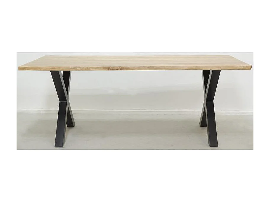 Table rectangulaire en acacia L 180 Ep.25mm