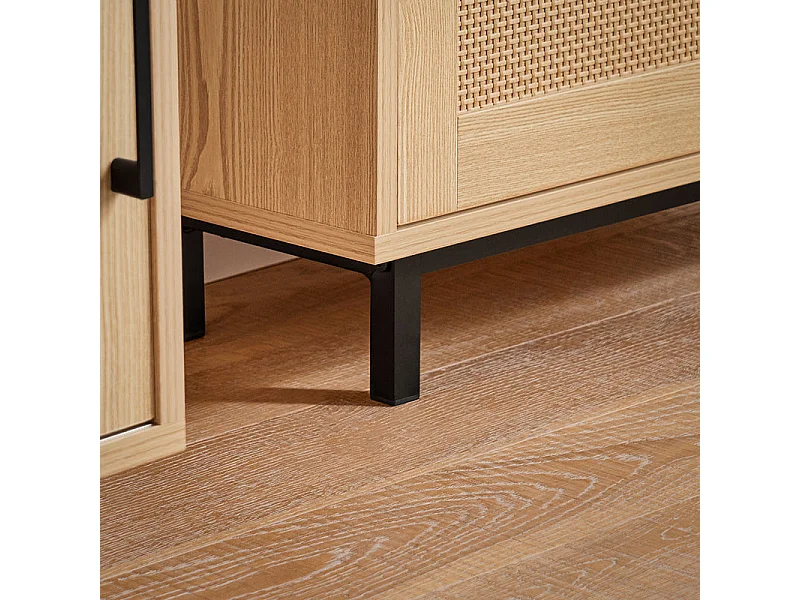 Organizador para Zapatos Estrecho con 3 Solapas Zapatero de Entrada 60 x 24 x 127 cm Madera FSR155-N SoBuy ES