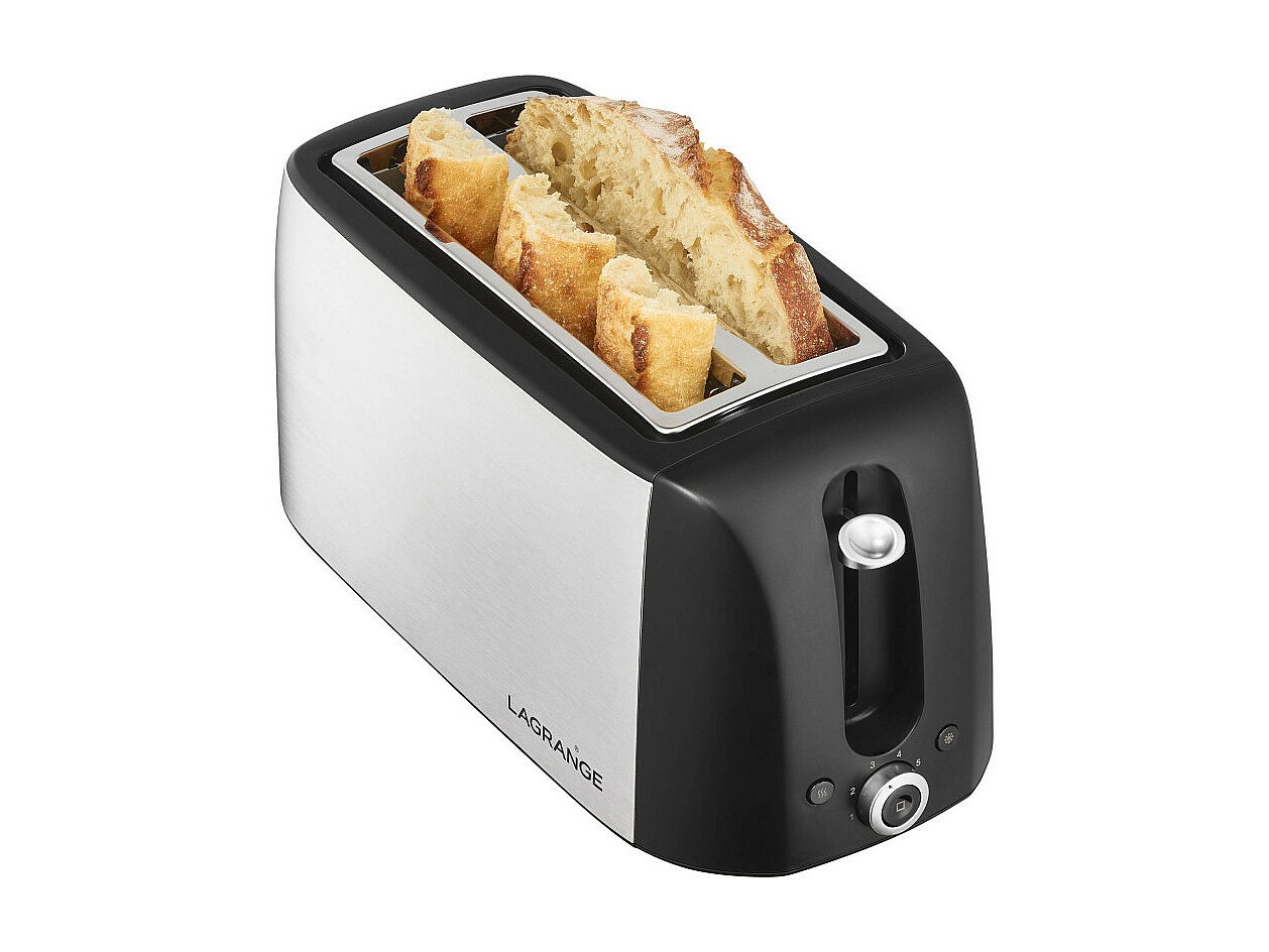 Lagrange Grille pains 2 Fentes 1400w Inox 519010