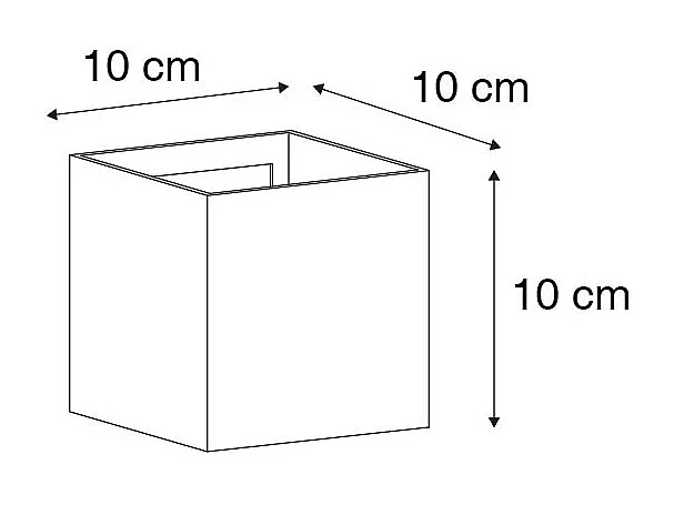 Applique murale extérieure noire avec LED 2 lumières IP54 - Edwin