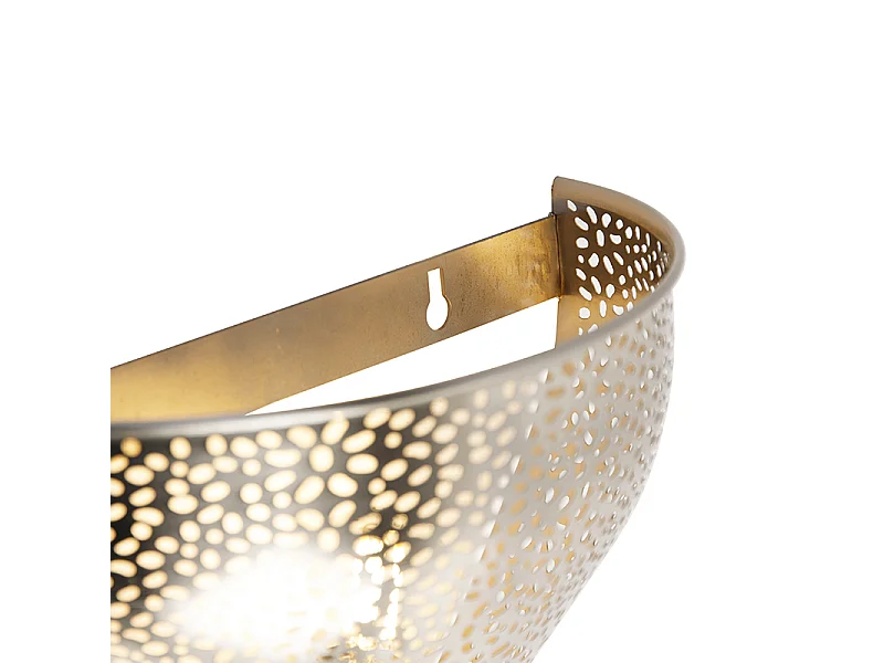 Applique murale orientale acier - Sinbad