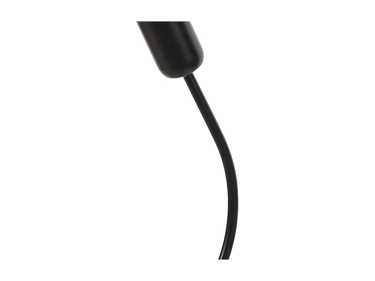 Lampadaire design noir 3 lumières - Wimme