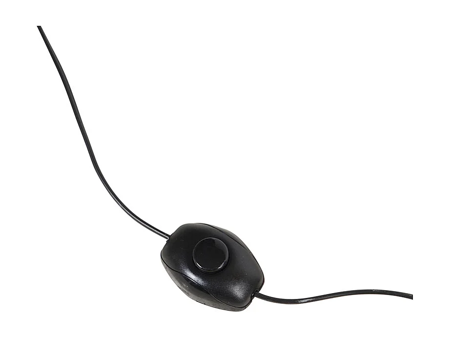 Lampadaire design noir 3 lumières - Wimme