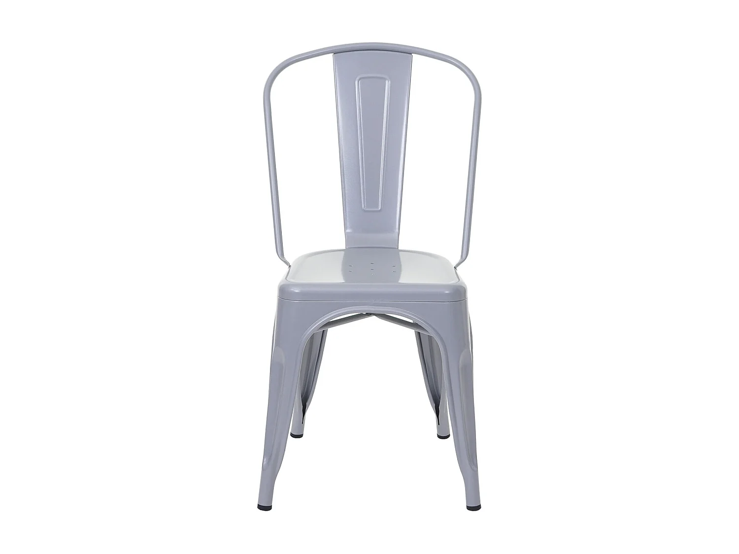 Chaise MCW-A73 Métal,  gris