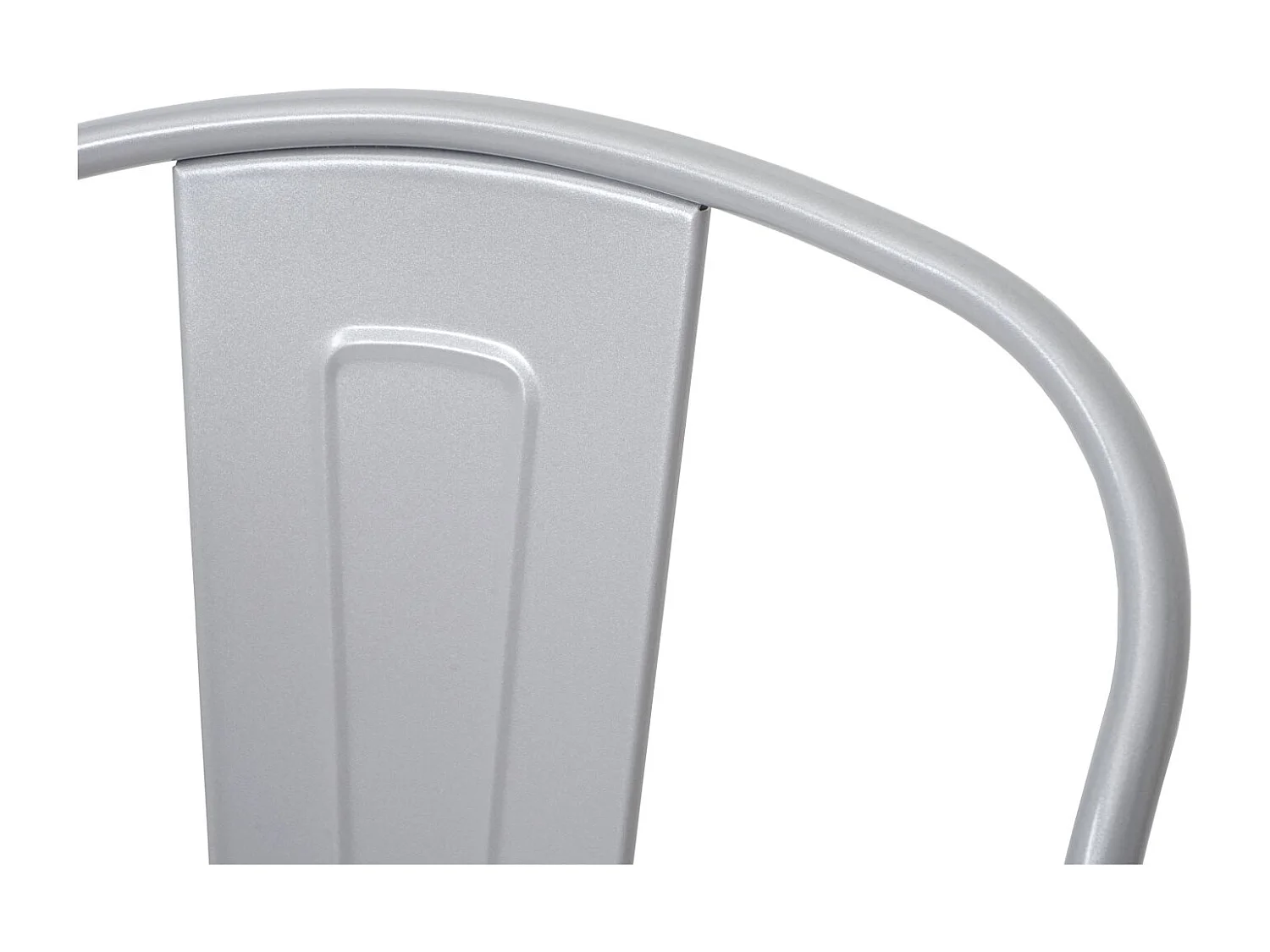 Chaise MCW-A73 Métal,  gris