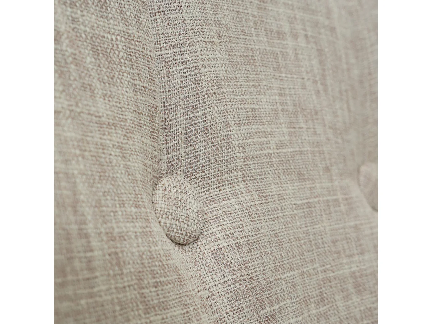 Silla de oficina MCW-L92,  tela/textil crema