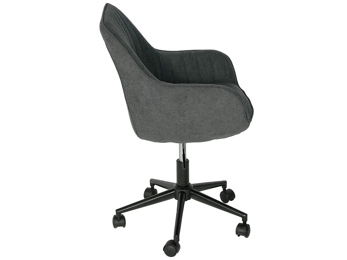 Cadeira de escritório MCW-J62 com braços,  antracite