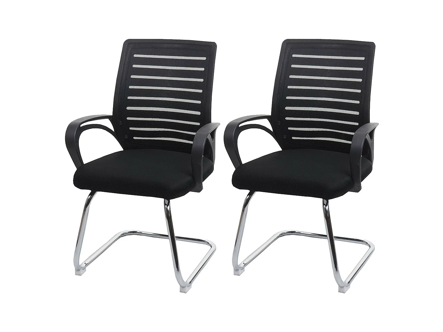 Siège de conférence MCW-K51 (lot de 2),  noir