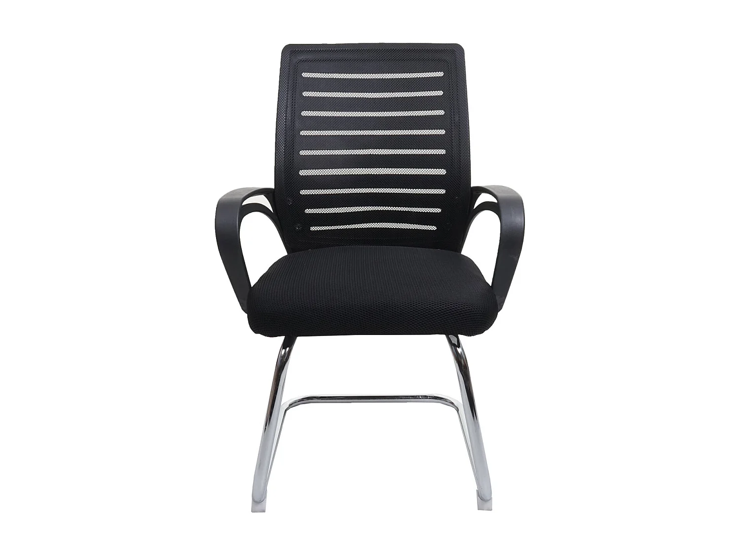 Krzesło konferencyjne MCW-K51 (zestaw 2 sztuk),  czarny