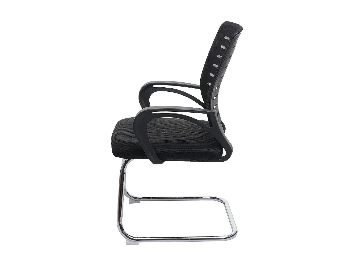 Krzesło konferencyjne MCW-K51 (zestaw 2 sztuk),  czarny