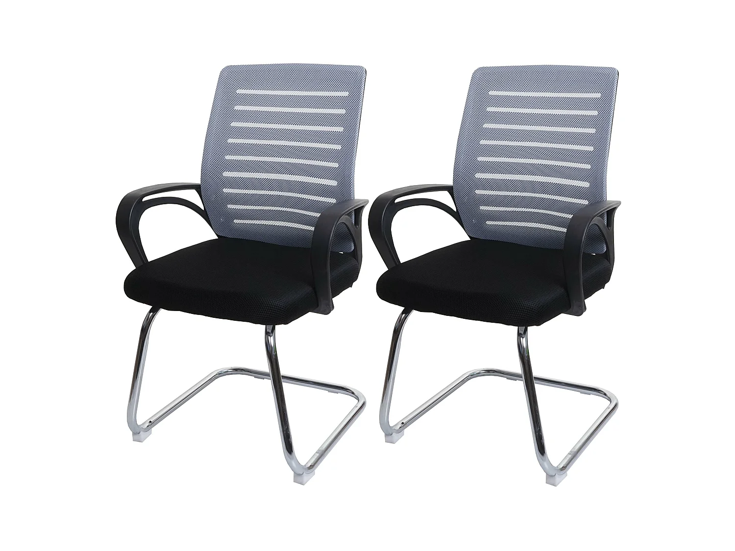Siège de conférence MCW-K51 (lot de 2),  gris