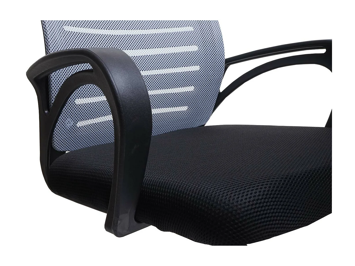 Krzesło konferencyjne MCW-K51 (zestaw 2 sztuk),  szary