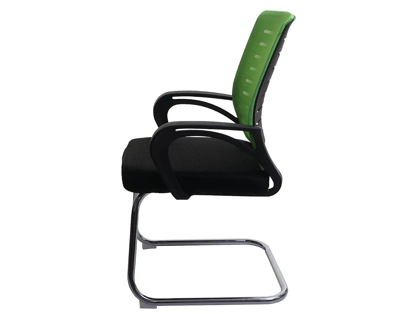 Set 2x sedie ufficio studio conferenza 150kg MCW-K51 94x60x49cm tessuto a rete verde