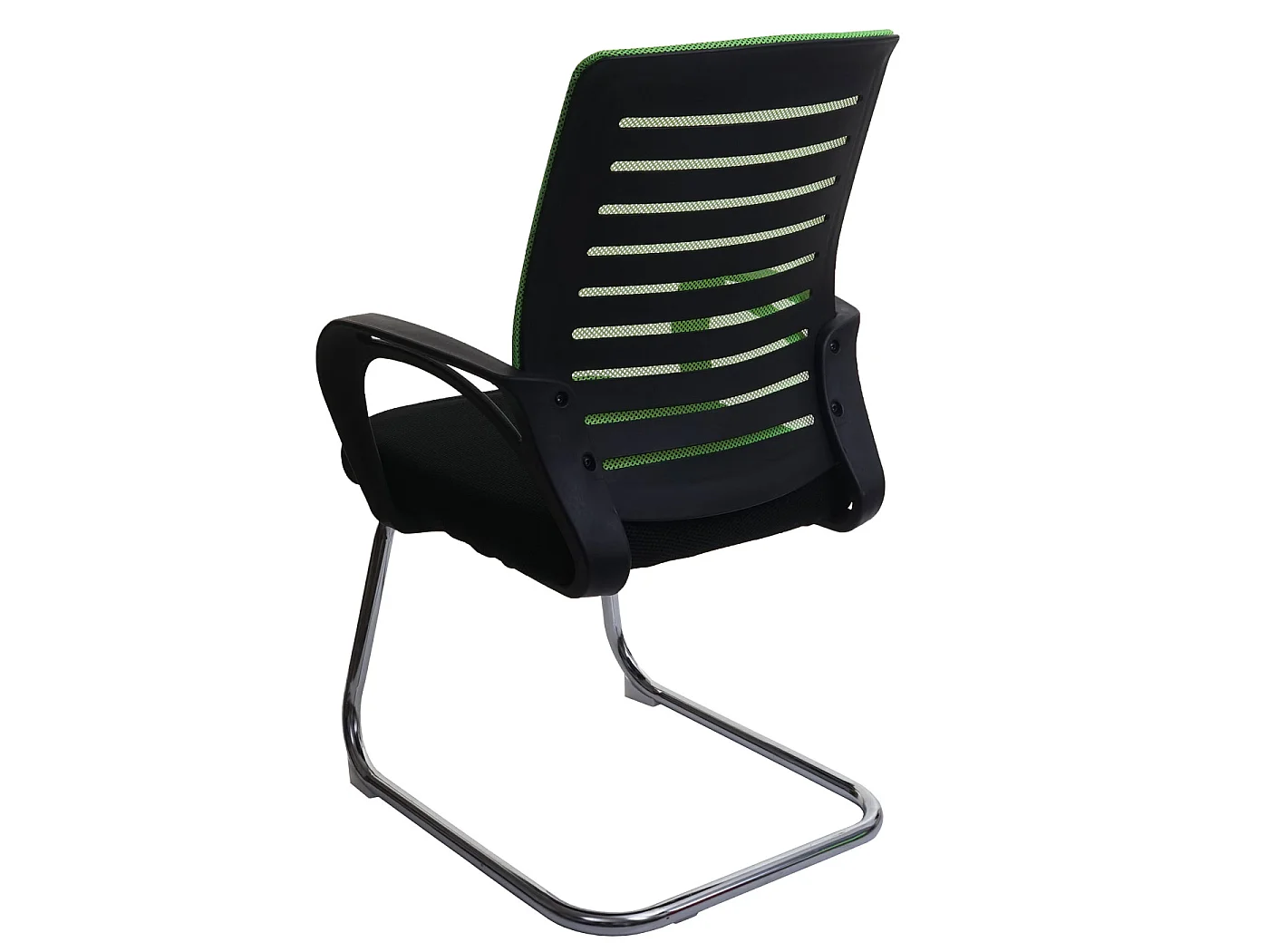 Set 2x sedie ufficio studio conferenza 150kg MCW-K51 94x60x49cm tessuto a rete verde