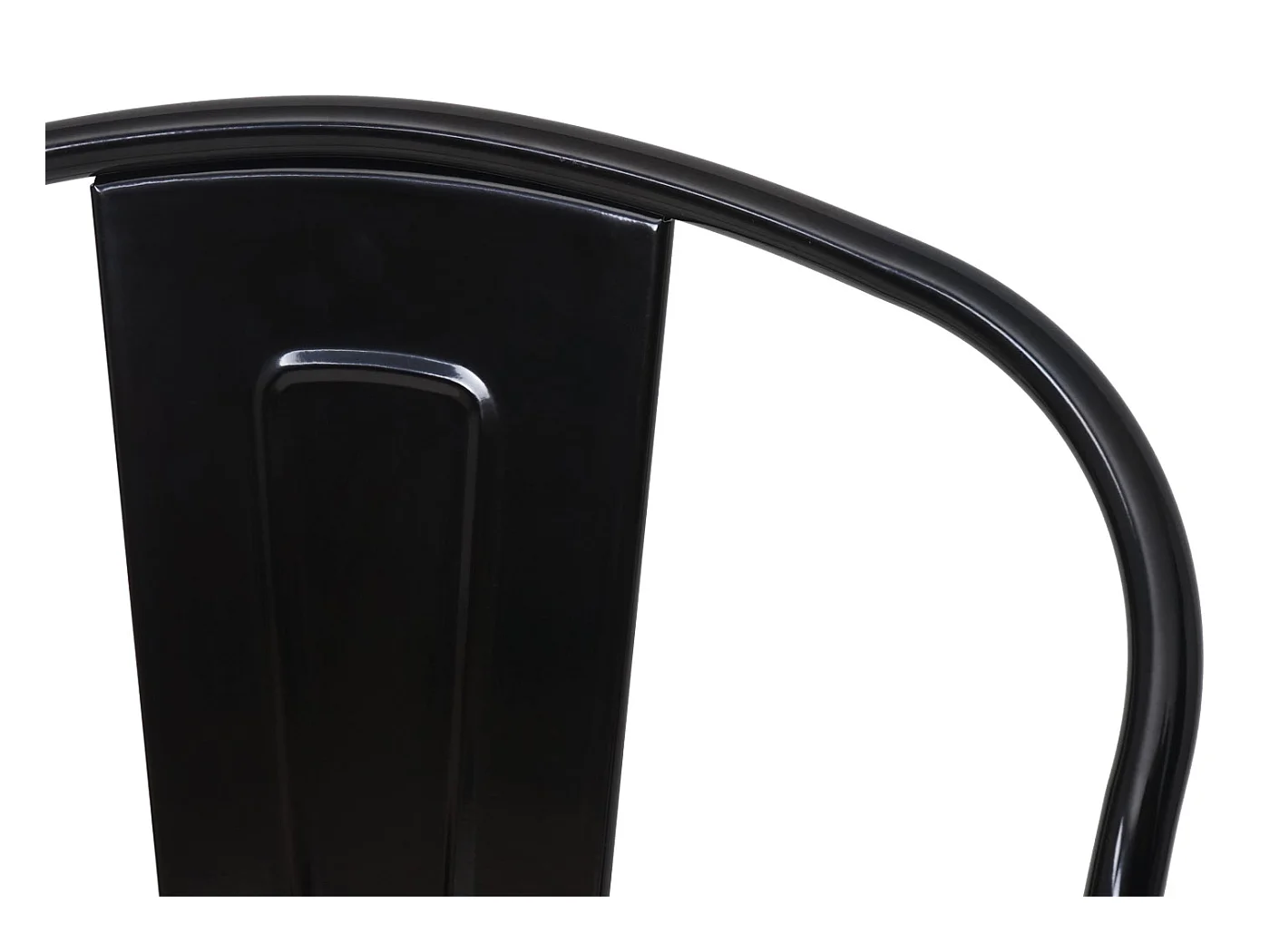 Stoel MCW-A73 incl. houten zitting,  zwart