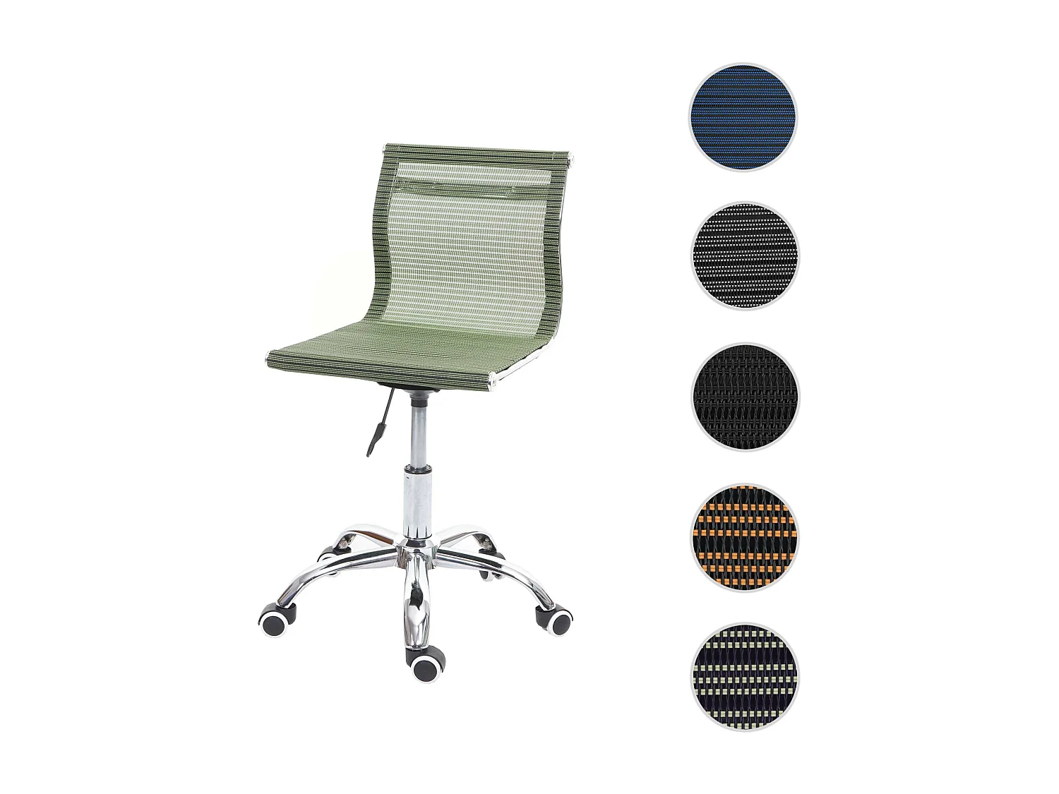 Bürostuhl MCW-K53, Grün