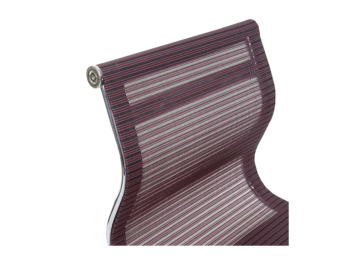 Krzesło biurowe MCW-K53,  wino czerwone