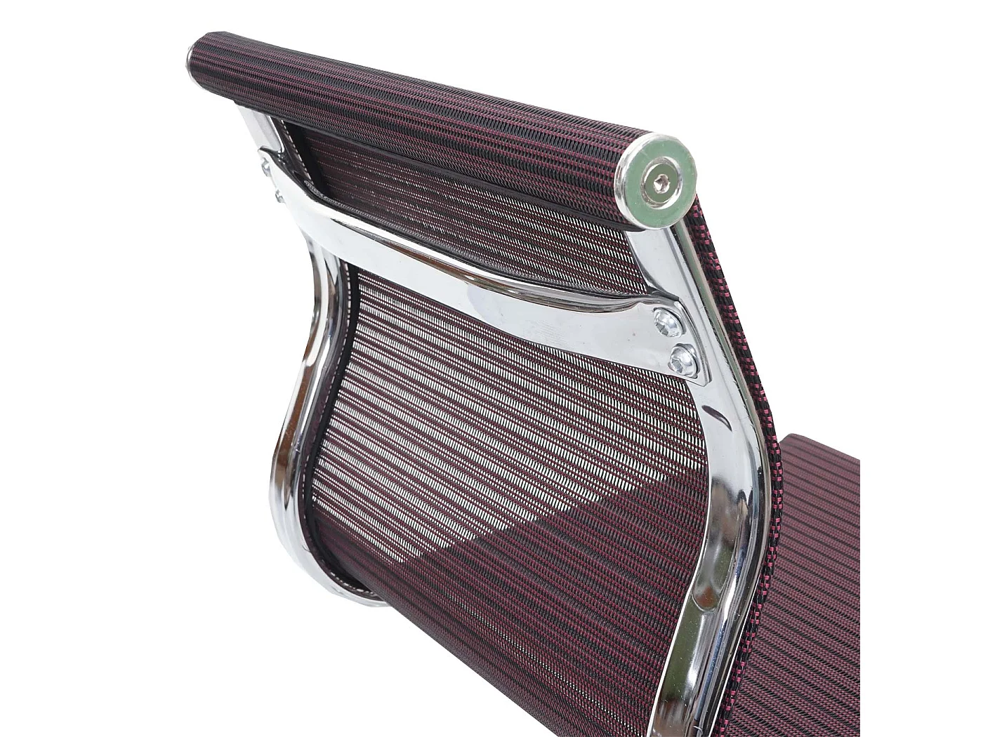 Chaise de bureau MCW-K53,  rouge vin