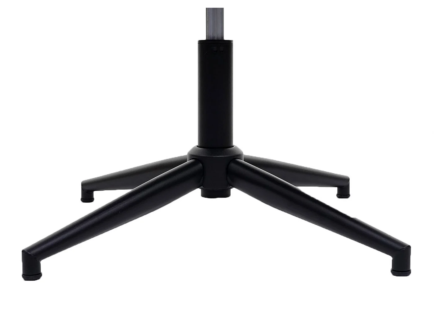 Bürostuhl Cadiz II, Kunstleder dunkelgrau, Fuß schwarz