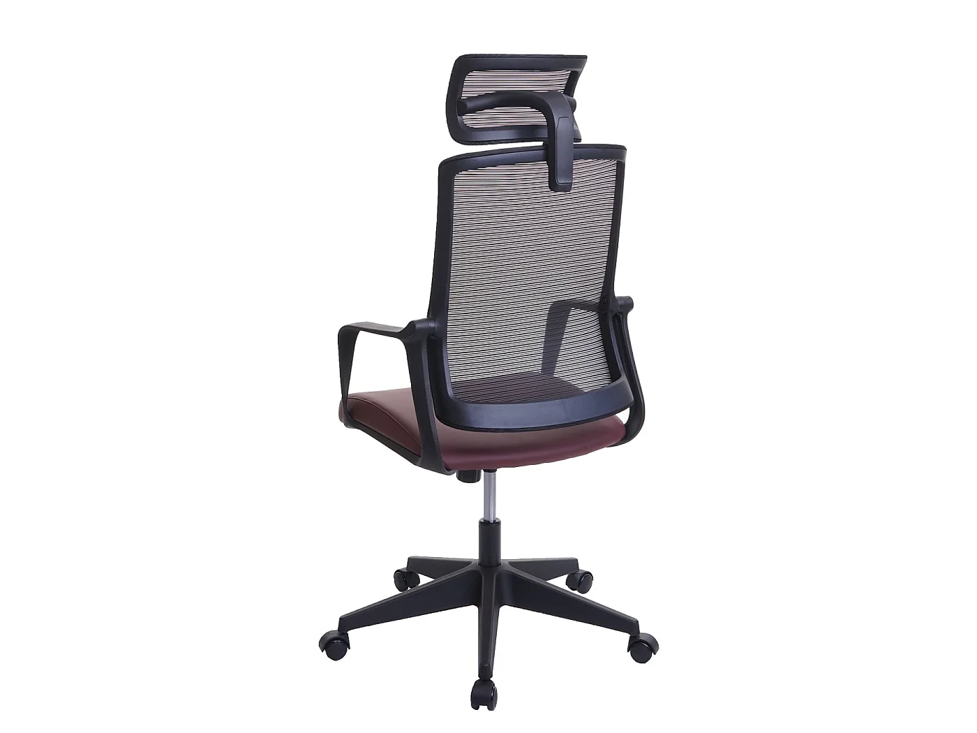 MCW-J52 bureaustoel,  bordeaux-rood