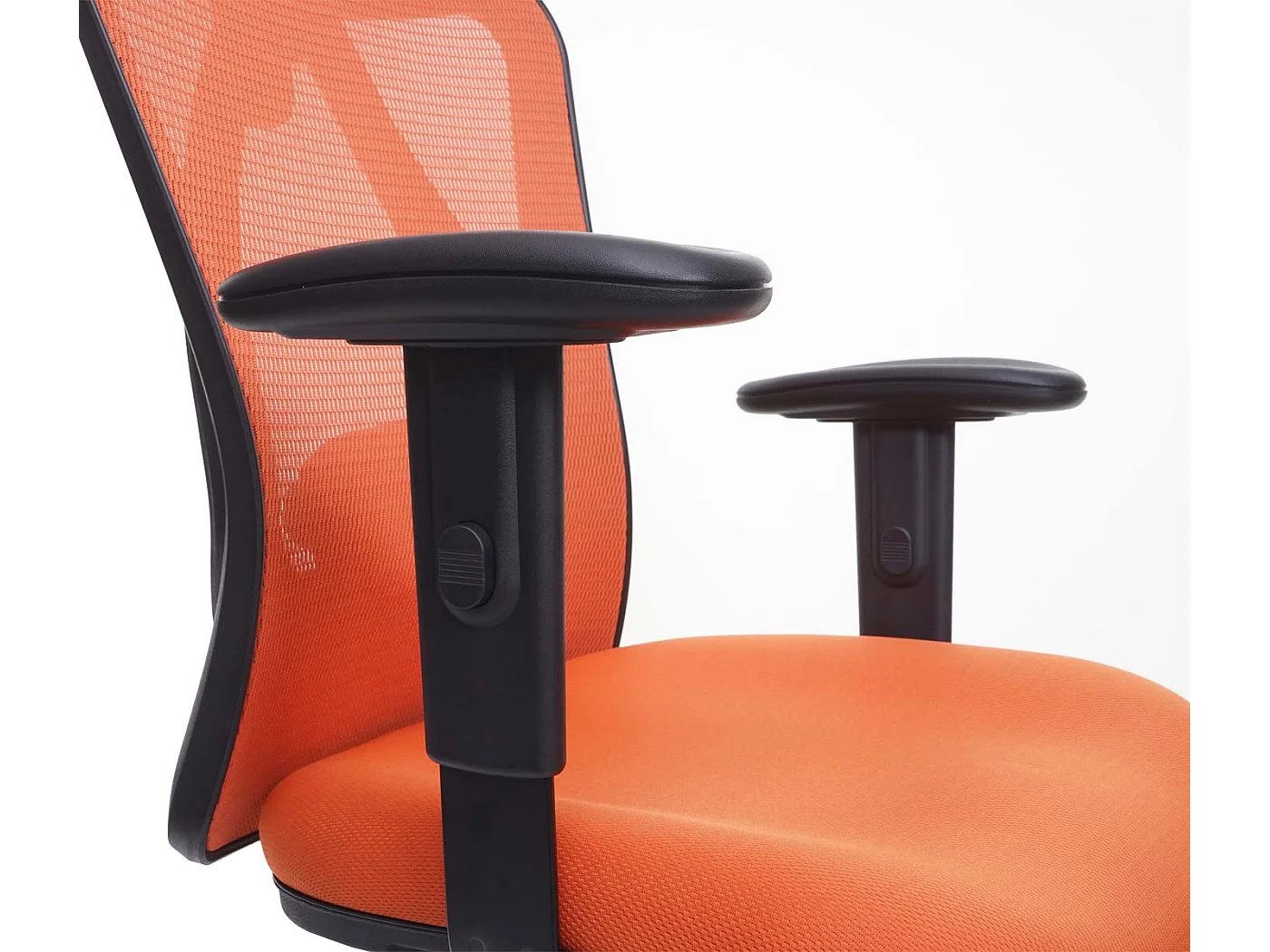 SIHOO poltrona ufficio ergonomica regolabile supporto lombare 150kg tessuto senza poggiapiedi arancione